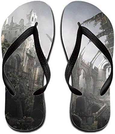 Colorful Women Dark Fantasy Flip-flop 6 B(m) Us Rubber
