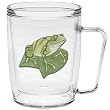 Garden Frog 18 oz Insulated Coffee Mug, Clear
