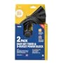 Woods 59418 3-Outlet 22-Feet Extension Cord Outdoor Lighting Timer