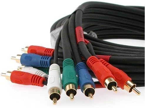 50FT 5-RCA Component Video/Audio Coaxial Cable 50 FT