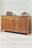 Mission-style Lowboy With Four Wooden Doors