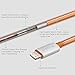 F-color Lightning to USB Data Sync Cable for iPhone 6(4.7) Plus(5.5) 5C 5S 5, iPad Air mini 4th Generation, iPod Touch 5th Generation Nano 7th, Orange