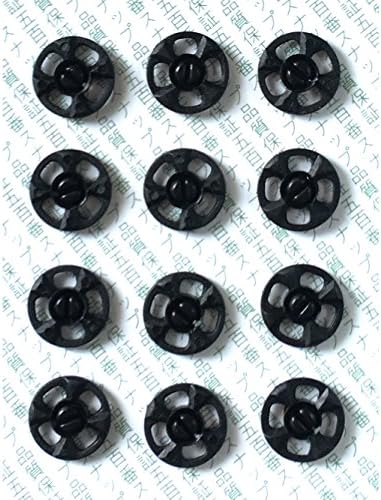 Sew-On Snaps - Size 3/0 [pack of 15] (Black)