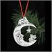 Arthur Court Bunny 2008 Crescent Moon Ornament