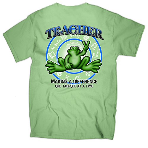 Peace Frogs - Teacher - Live Love Teach - T-Shirt