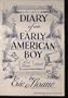 Diary of an Early American Boy: Noah Blake 1805