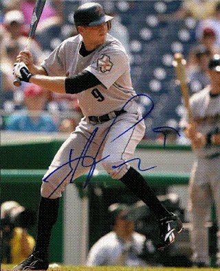 Autographed/Hand Signed 8x10 Photo Hunter Pence Houston Astros
