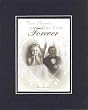 Two Hearts One Love Forever . . . 8 x 10 Inches Biblical/Religious Verses set in Double Beveled Matting - A Timeless and Priceless Poetry Keepsake Collection