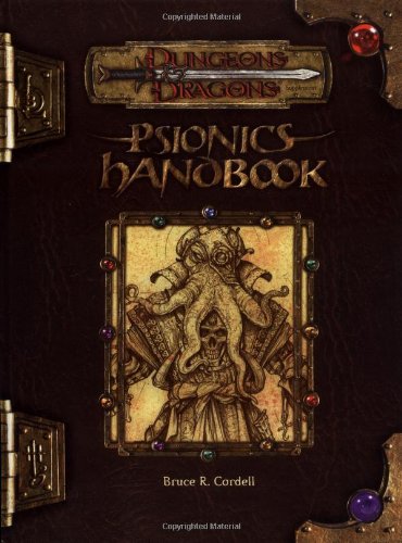 Cover image : Psionics Handbook, Third Edition: Dungeons & Dragons Accessory (D&D Accessory)