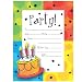 Cake Celebration Invitation Postcards (8) Party Supplies