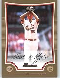 2009 Bowman Gold #137 Adam Wainwright - St. Louis Cardinals (Baseball Cards)
