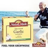 Nature Made Odor Control Garlic 1,250 mg Garlic Equivalent - 300 Tablets