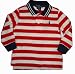 Polo by Ralph Lauren Infant Baby Boys Polo Shirt Size 12 Months Red/White/Blue w/ Navy Pony