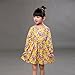 AMA(TM) Baby Girl Kids Cotton Long Sleeve Princess Ruffled Swing Party Dress