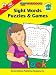 Carson Dellosa Sight Words Puzzles & Games Workbook Gr. K-1