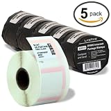 LiteTite 30915-Jumbo (5-pack) DYMO LabelWriter Internet Postage Stamps, DYMO Stamps Endicia Compatible, Shipping Mailing Labels (700 per Roll, 5-Rolls) (30915)