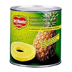Del Monte Ananas Scheiben in Saft , 4er Pack (4 x 446 ml Dose)