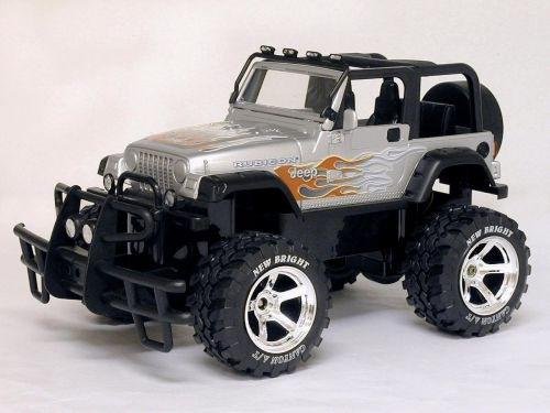 Partner Jouet - HKT1599 - Radio Commande - Voiture - Jeep Wrangler 1/15 Ff Piles