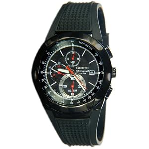 Seiko Alarm Chronograph Mens Watch SNAB39P1