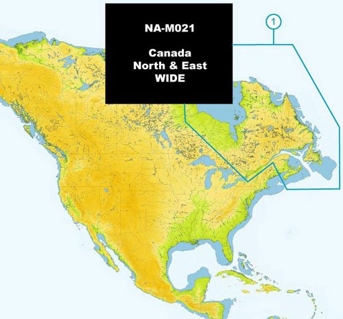 C-Map Max - Canada North and East - SD Card