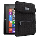 Microsoft Surface Tablet RT & Pro Protective Neoprene Sleeve Case Cover by USA Gear FlexARMOR X - Includes Cleaning Kit