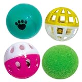 Pet Supply Imports - Ball Assortment 4Pack Cat Toy