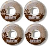 ELEMENT Skateboard Wheels 50mm BAM MARGERA WINGS New!