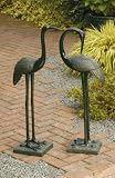Review Heissner  / Heissner Standing Crane's Garden Figurines