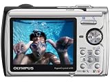 Olympus Mju 850SW Digital Camera - Starry Silver (8.0MP, 3x Digital Zoom) 2.5" LCD