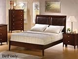 IMAGE OF King Size Platform Bed in Walnut Finish