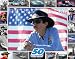 Richard Petty (50th Anniversary Collage) White Wood-Mounted Sports Poster Print - 22
