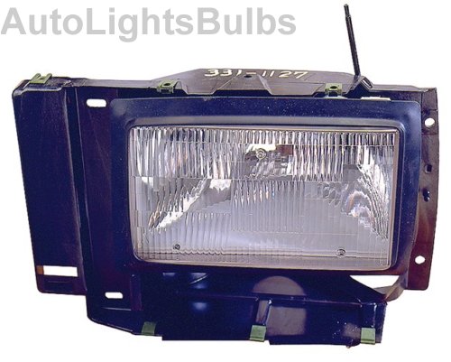 1989-1990 (89 90) Ford Bronco ii Headlight Assembly // 1991-1994 (1992 1993) / 91-94 (92 93) Ford Explorer Headlight Assembly // 1989-1992 (1990 1991) / 89-92 (90 91) Ford Ranger Headlight Assembly Driver Side - DOT Certified