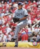 Matt Garza Rays Autographed/Hand Signed 8x10 Photo