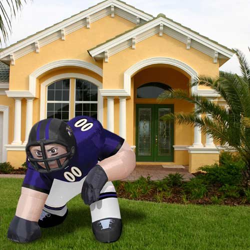 Baltimore Ravens Bubba Inflatable Lawn Decoration