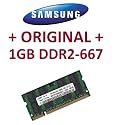 Samsung original SO-DDR2 1 GB 200 pin DDR2-667 (PC2-5300) 64Mx16x8 double side (M470T2864QZ3-CE6)