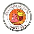 Nantucket Off-Shore Rasta Rub, 2.5 Ounce Tins (Pack of 6)
