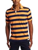 Nautica Mens Yarn Dyed Slub Polo Shirt