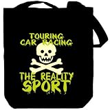 Touring Car Racing The Reality Sport Sports Tote Bag (Black, Canvas, Unisex)