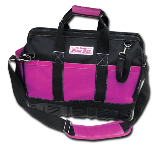 Images for The Original Pink Box PB15RBTB 15-Inch Pink Rubber Base Tool Bag