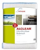 SONDERPREIS statt EUR 17,90! ALCLEAR Ultra-Microfaser Bodentuch: perfekte Reinigung u. Pflege für fast jeden glatten Fußboden: Fliesen, Marmor, Laminat, Parkett (besser als Laminatreiniger, Fliesenreiniger, Parkettreiniger)