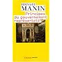 Principes du gouvernement repr�sentatif