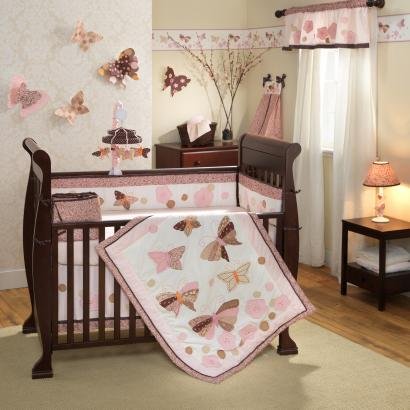 Butterfly Dreams 6 Pc Crib Bedding Set