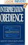 Interpretation and Obedience