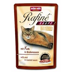 Animonda Rafin� Soup� Adult mit Kalb in Bratensauce 20 x 100 g, 1-er Pack (1 x 2 kg)