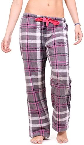 Totally Pink Women's Warm and Cozy Plush Pajama Bottoms