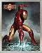 Mini Poster framed: Iron Man - Punch (20 x 16 inches)