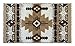 South West Native American Area Rug Design C318 Ivory (24 Inch X 40 Inch)