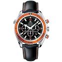Omega Men's Seamaster Planet Ocean Automatic Chronograph Black Strap Watch #2918.50.82