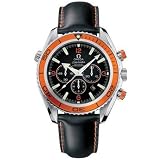 Omega Mens Seamaster Planet Ocean Automatic Chronograph Black Strap Watch #2918.50.82 by Omega