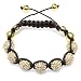 Shamballa Bracelet Pave Mens Ladies Unisex Hip Hop title=